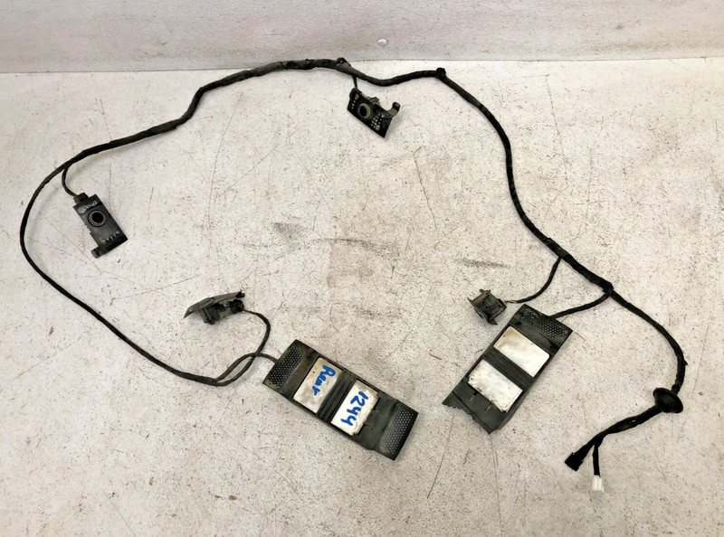 12-16 MERCEDES CLS63 REAR BUMPER Parking Sensor & Blind Spot Wiring 1244 OEM