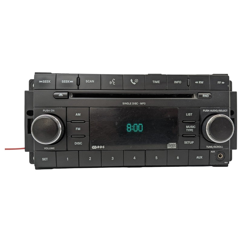 2008-2009 Dodge Chrysler Jeep AM FM AUX Radio CD Player Receiver P05064410AF OEM