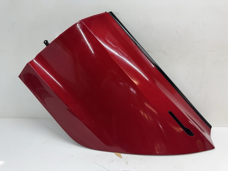 17-20 Tesla Model 3 M3 Rear Driver Side Door Shell Panel Left LH Red 38018