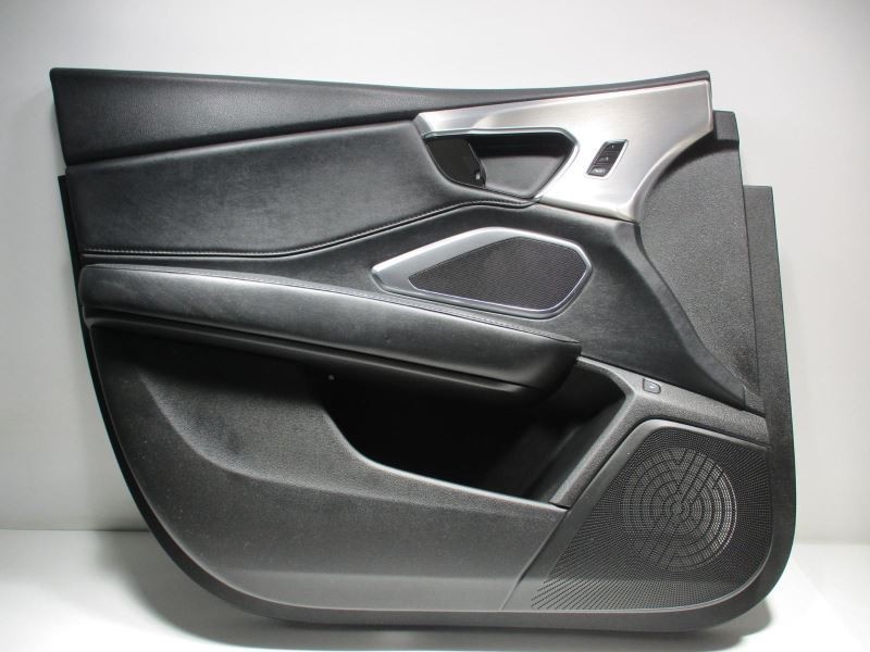 2019-2020 ACURA RDX LEFT FRONT DOOR TRIM PANEL BLACK W/SILVER TRIM TC:A 28317