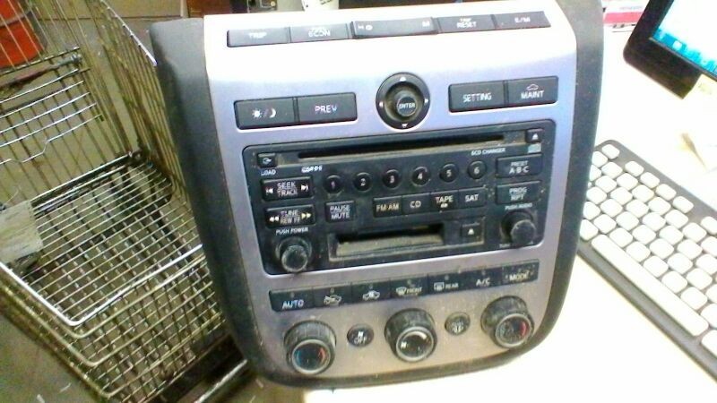 Audio Equipment Radio Receiver 2 Din Bose Audio System Fits 04-05 MURANO 56901