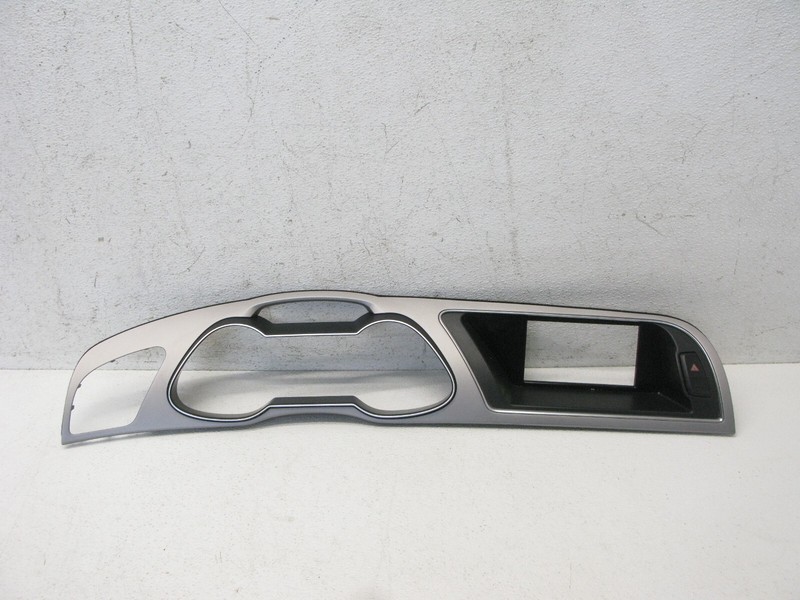 13-16 AUDI B8 A4 S4 RS4 DASH TRIM BEZEL GAUGE CLUSTER MMI SCREEN OEM 092523