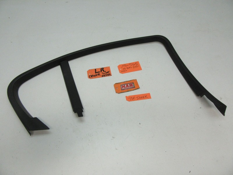 DOOR PANEL DOOR GLASS WINDOW TRIM MOLDING COVER for BMW SEDAN 323I 325I 328I 335