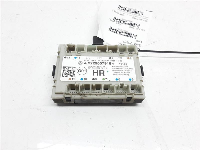 Mercedes 222 S450 S560 Right Rear Door Module Control Unit 2229007918