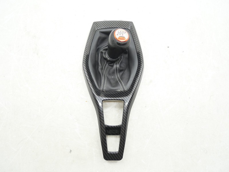 Used Manual Transmission Shift Knob & Carbon Bezel 2016-2024 Chevy Camaro SS OEM