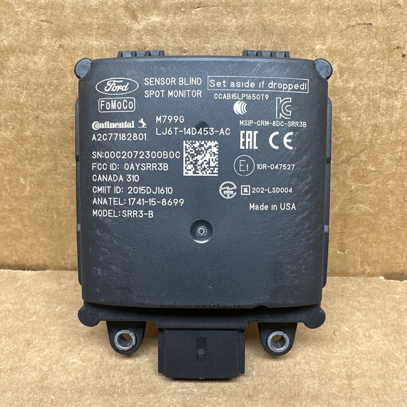 2020-2022 FORD ESCAPE REAR RIGHT BLIND SPOT SENSOR MODULE OEM LJ6T-14D453-AC