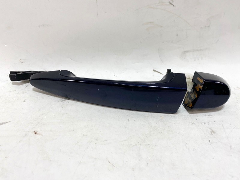 12-20 BMW SERIES 3 4 REAR LEFT LH DRIVER SIDE OUTER DOOR HANDLE BLUE OEM