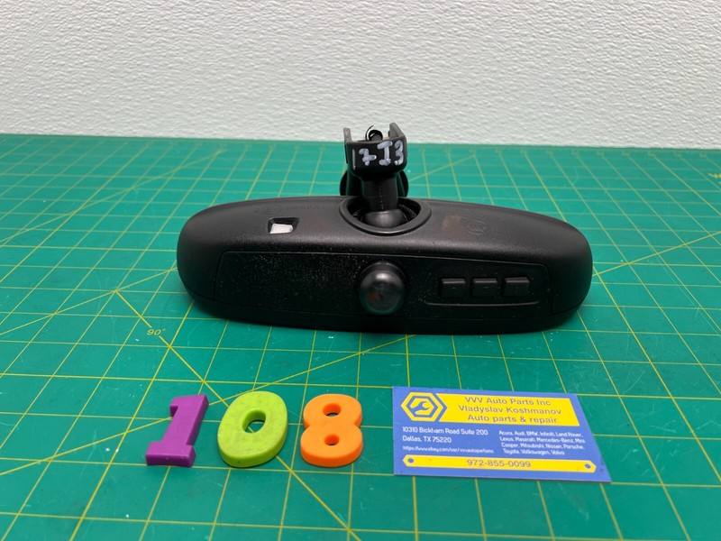 17-21 BMW i3 INTERIOR REAR VIEW MIRROR OEM 6821265