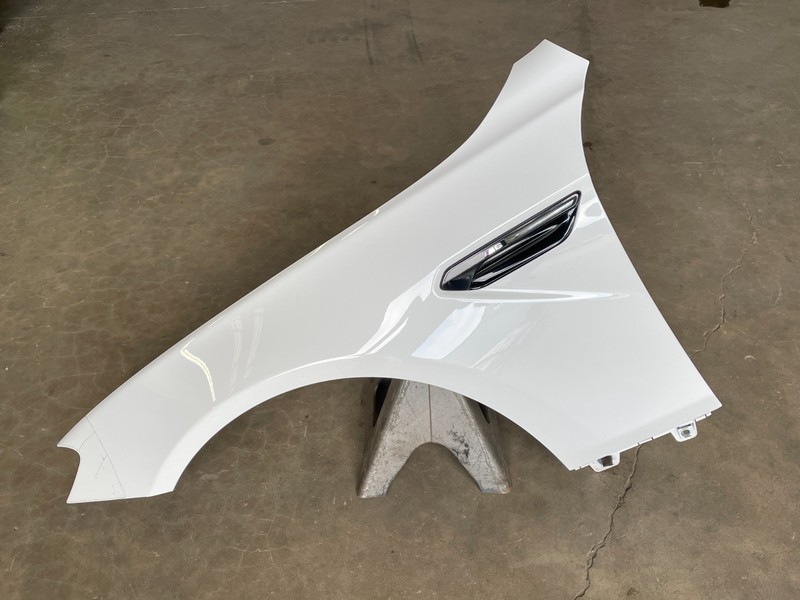 13 14 15 F12 BMW M6 Left Driver Fender Shell Cover Panel White OEM 1660