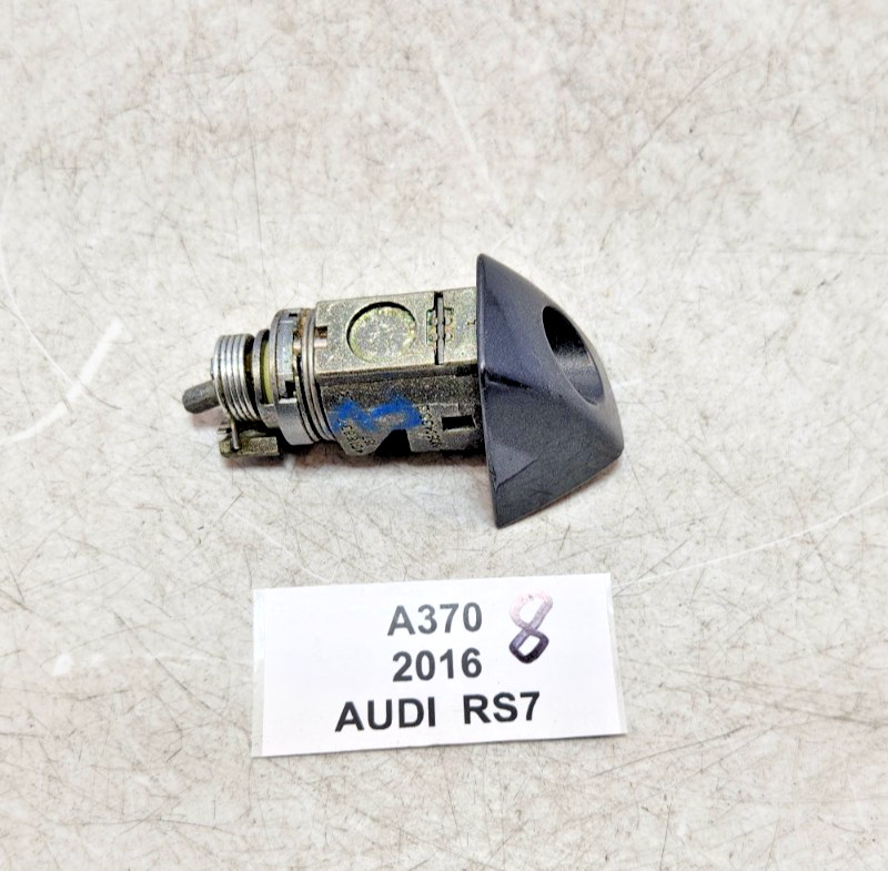 ✅ 12-18 OEM Audi S7 RS7 A7 Front Left Driver Side Door Lock Cylinder W/ Cap