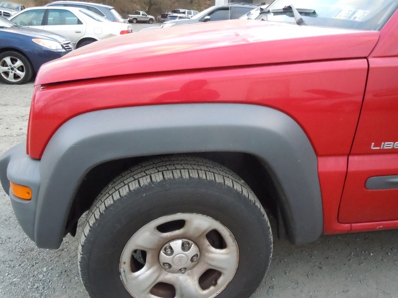 2002-2004 Jeep Liberty Fender W/ Flare Driver Left PR4