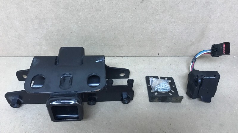 2007 - 2015 20162017 2018 Jeep Wrangler JK 2" rear Tow Trailer Hitch Receiver