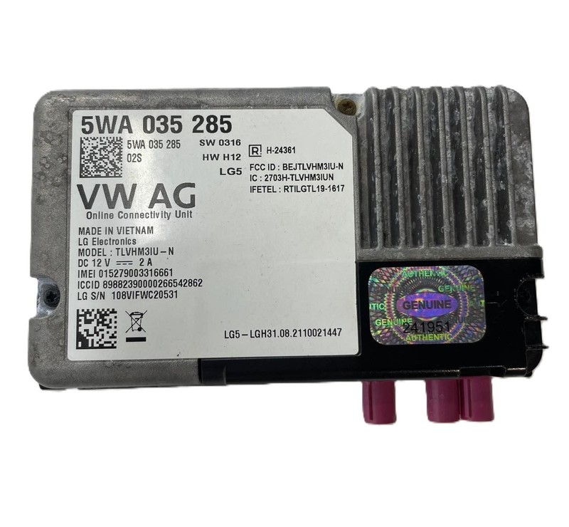 2019-2023 Audi Q3 Communication Telematics Moble Phone Control Module 5WA035285