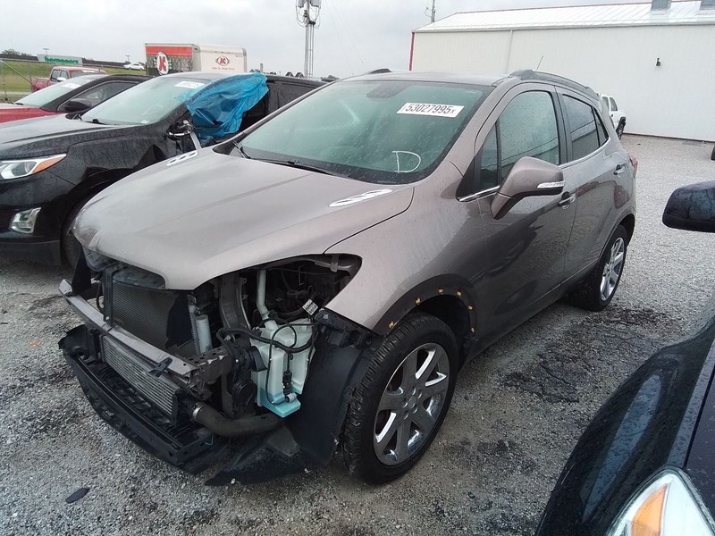 2013-2014 Buick Encore Front Driver Roof Curtain Air Bag