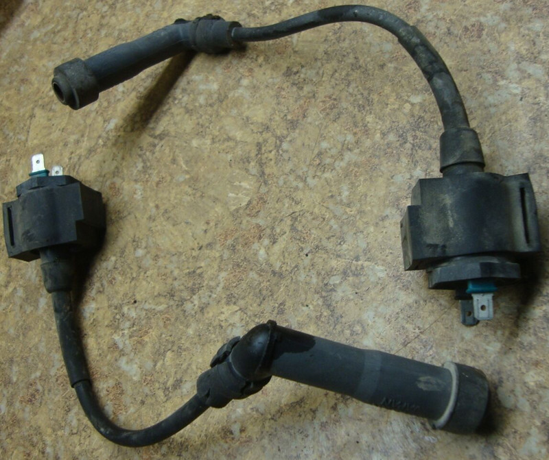 1991 Honda CB250 CB 250 Nighthawk Night Hawk Ignition Coil Spark Plug Wire