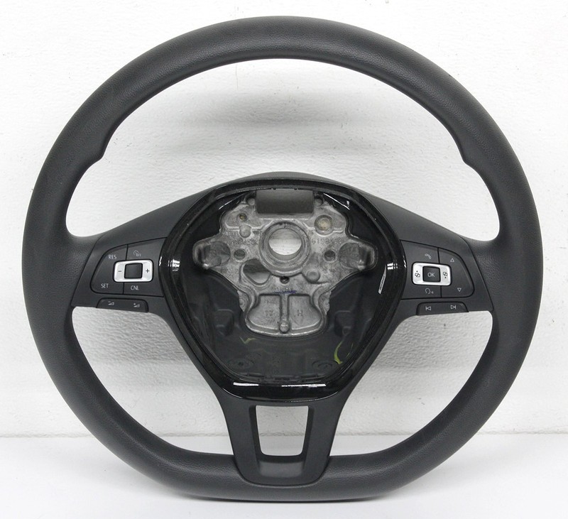 OEM Steering Wheel For VW Atlas Black Leatherette 3QF-419-091-G-81U, Peeling