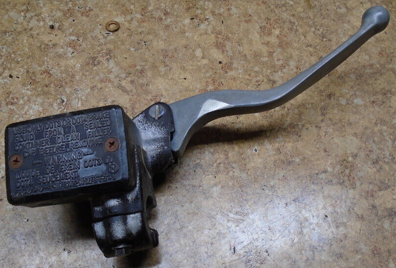 1987 Honda TRX350 TRX 350 4x4 Right Front Brake Lever Master Cylinder Reservoir