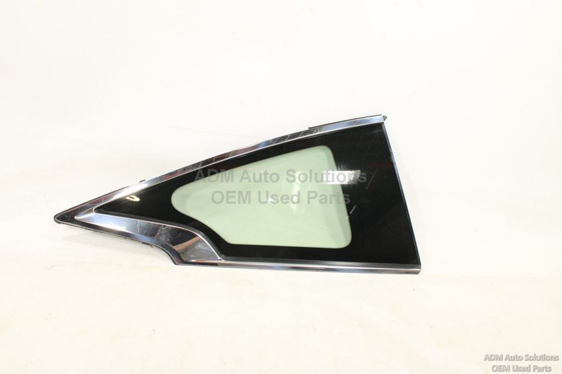 2017-2022 INFINITI Q60 Rear Right Passenger Side Quarter Window Glass OEM