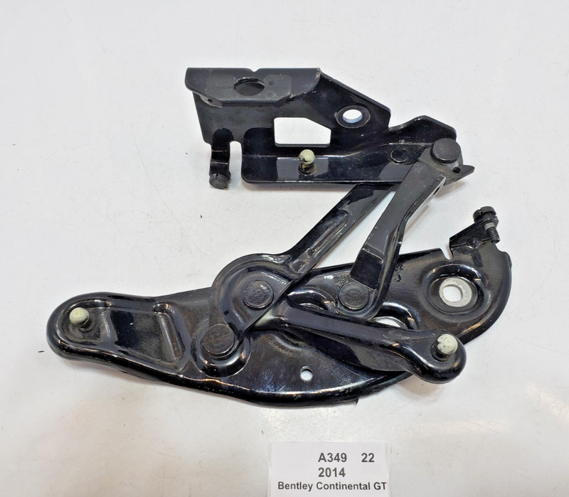 ✅ 03-18 OEM Bentley Continental GT Front Right Passenger Hood Hinge Black