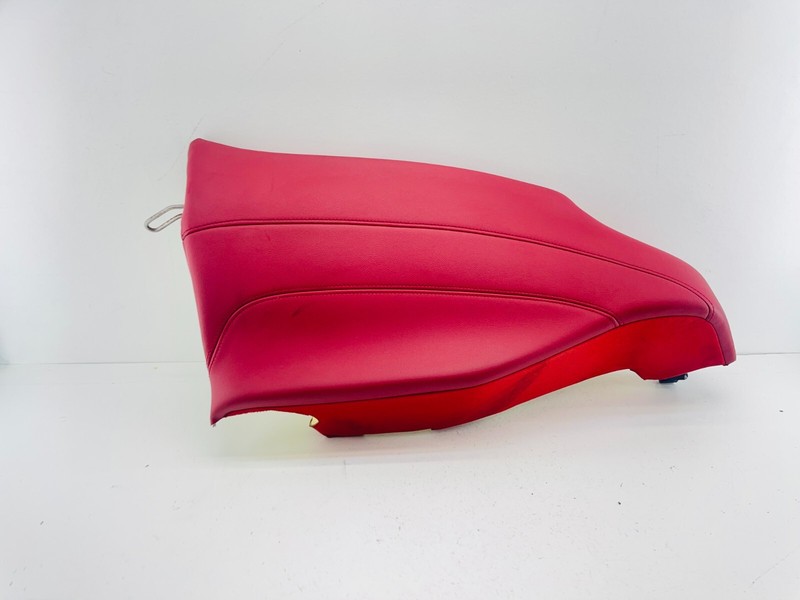 17-21 Alfa Romeo Giulia Rear Right Passenger Side Seat Bolster Leather Red OEM