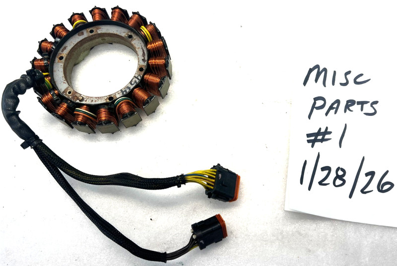 EVINRUDE OUTBOARD 225 HP FPLSCC 2000 STATOR 586950 586571 FRESHWATER!