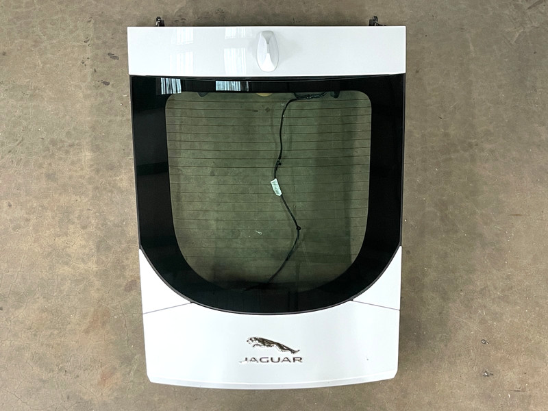 ⭐2014-2020 JAGUAR F-TYPE TRUNK DECK LID LIFTGATE GLASS HEATED WHITE OEM LOT2620