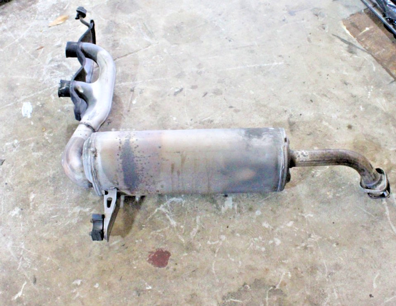 2012-2017 HYUNDAI VELOSTER 1.6L REAR EXHAUST MUFFLER TAIL PIPE OEM