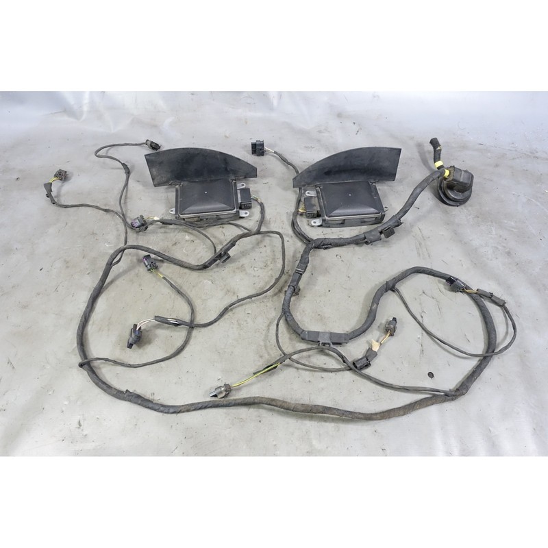 12-18 BMW F30 3-Series F36 Rear Bumper PDC Wiring with Lane-Change Sensors OEM