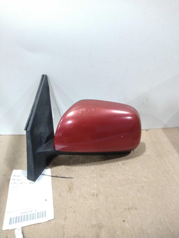 2007 Toyota RAV4 Left Door Mirror Assembly Red 235640 138K Miles Non-Heated
