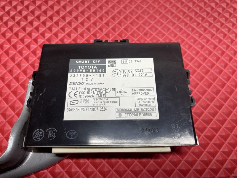10 - 11 LEXUS LS460 SMART KEY KEYLESS ENTRY LOCK CONTROL MODULE OEM 89990-50160