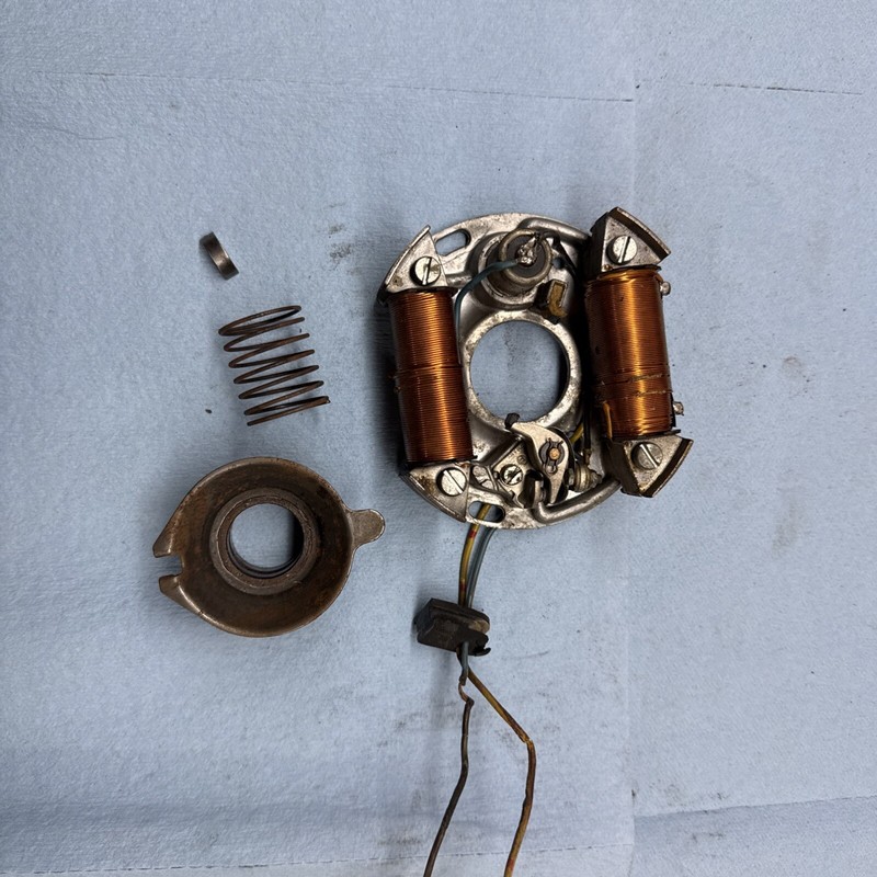 1968 Ski-Doo Super Olympique 370 Vintage Snowmobile Opposed Rotax Motor Stator