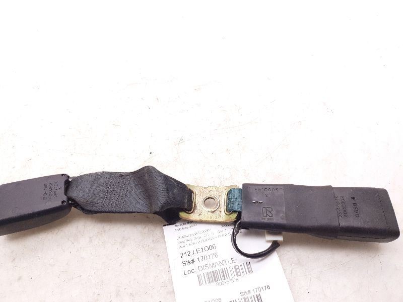 2006 LEXUS GS300 REAR DRIVER AND CENTER SEAT BELT BUCKLE ASSEMBLY