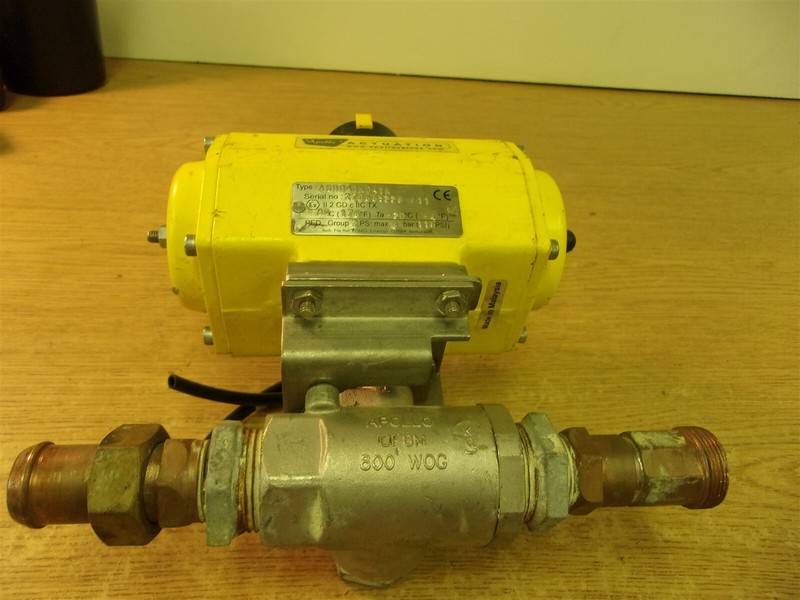 Apollo Actuation AS0040N041A w/ OF8M 800"WOG Valve *FREE SHIPPING*