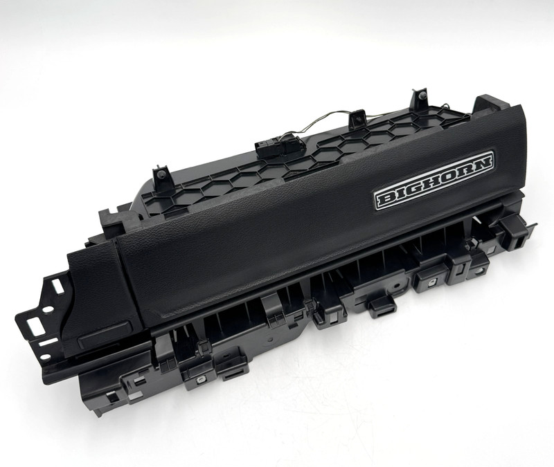 ✅2019-2026 RAM 1500 5th Gen OEM BIG HORN BLACK GLOVE BOX COMPARTMENT UPPER RIGHT