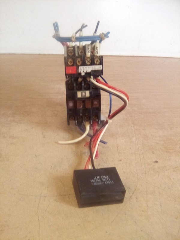 Telemecanique LC1-D093.A60 Contactor W/LR-D09-308 &Marcon 8Y09S Capacitor
