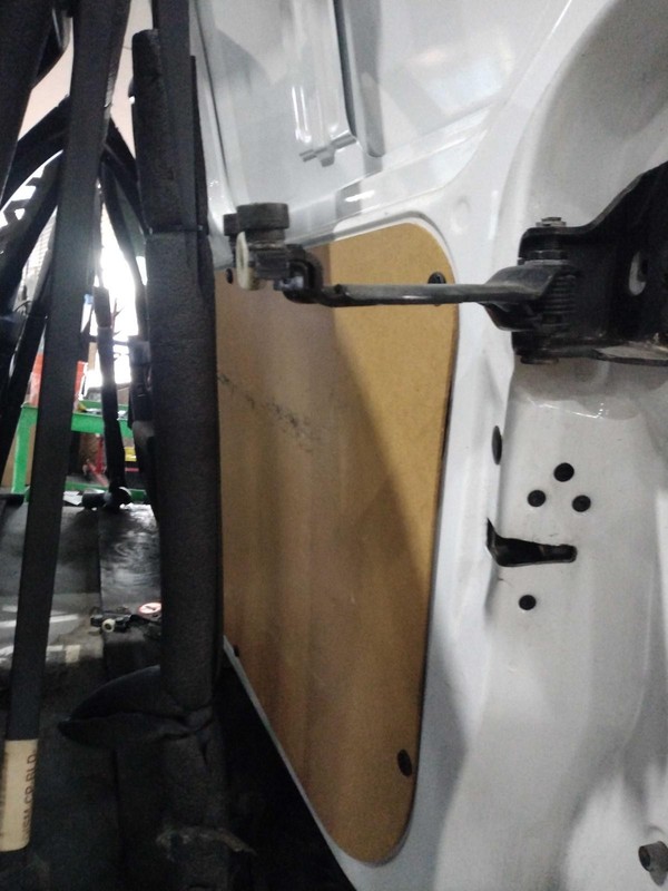2023 Ford Transit Connect Rear Right Door White Used 679681 88K Miles