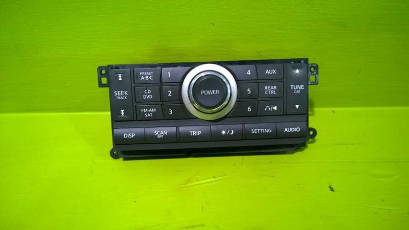07 08 09 QUEST RADIO CONTROL PANEL W/BOSE OEM 3207-7