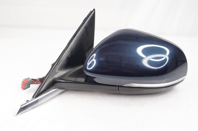 ✅ 2010-2015 JAGUAR XF Left Driver Side Blue Door Mirror Power OEM