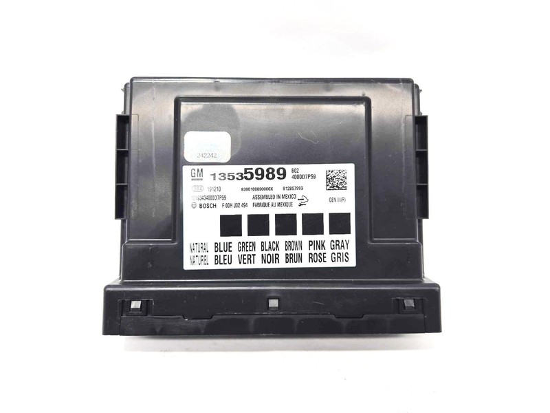 2019-2024 Chevy Blazer 2Lt 3.6L Computor Body Control Module BCM 13535989 OEM