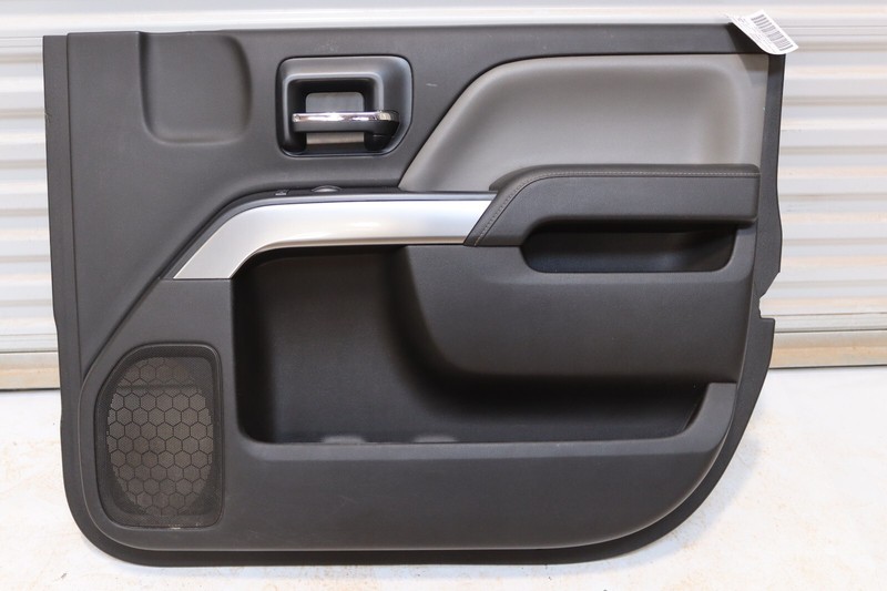 2014-2018 CHEVY SILVERADO 1500 EXTENDED FRONT RIGHT PASSENGER DOOR PANEL OEM