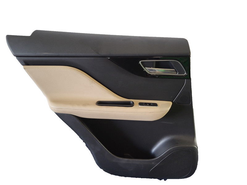 Used Oem Jaguar Left Driver Rear Door Trim Panel for 2017-2020 F-Pace 30T