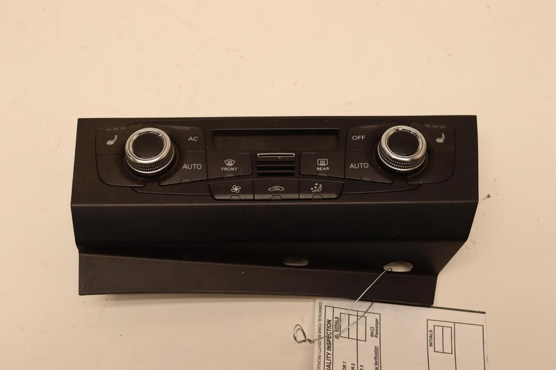 2008-2013 AUDI S5 SPORT SEAT CLIMATE TEMPERATURE HEAT SEAT CONTROL PANEL OEM