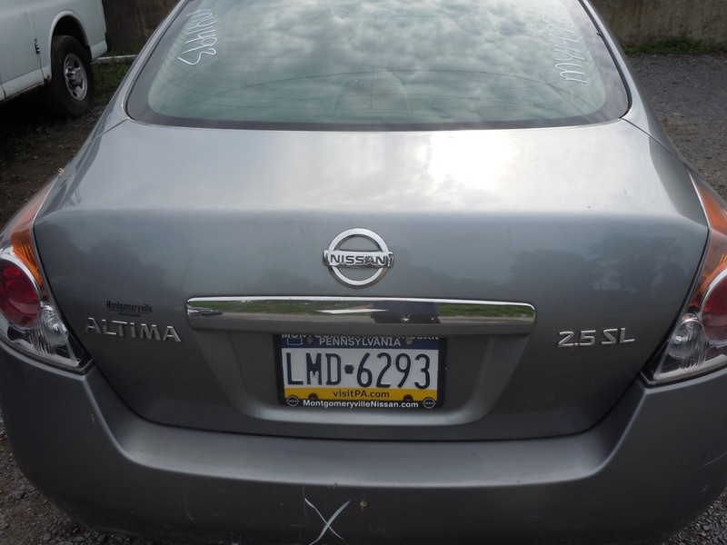 2007-2012 Nissan Altima Sedan Trunk Deck Lid W/O Camera or Spoiler OEM W40