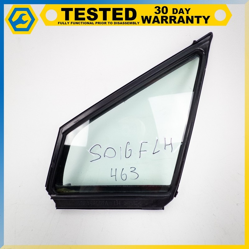 15-19 SUBARU OUTBACK LEGACY FRONT LEFT SIDE DOOR CORNER WINDOW GLASS OEM