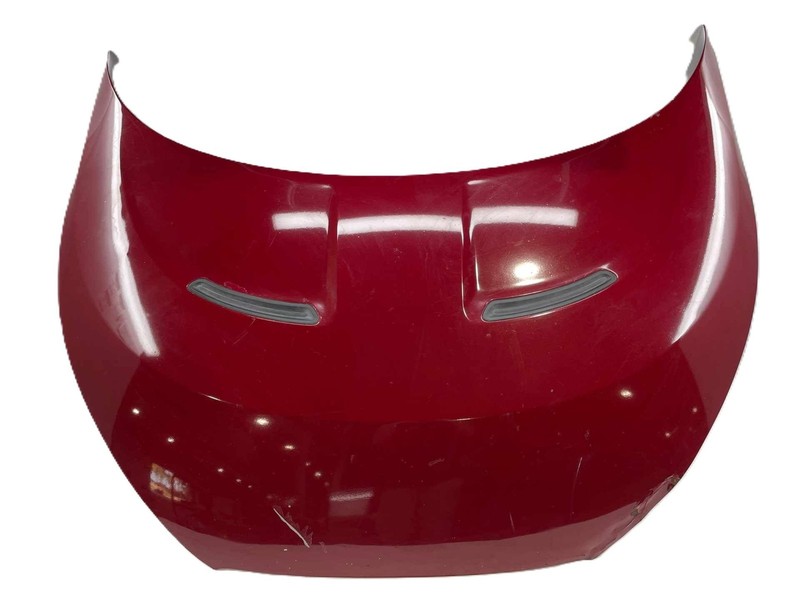 2012-2017 Hyundai Veloster Front Hood Lid Red Ext P9R Bent Scratches OEM