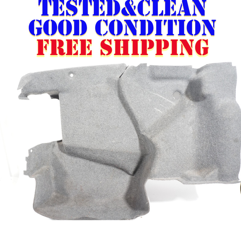 94 95 96 97 98 99 MERCEDES S420 W140 TRUNK LEFT DR SIDE CARPET PANEL TRIM OEM