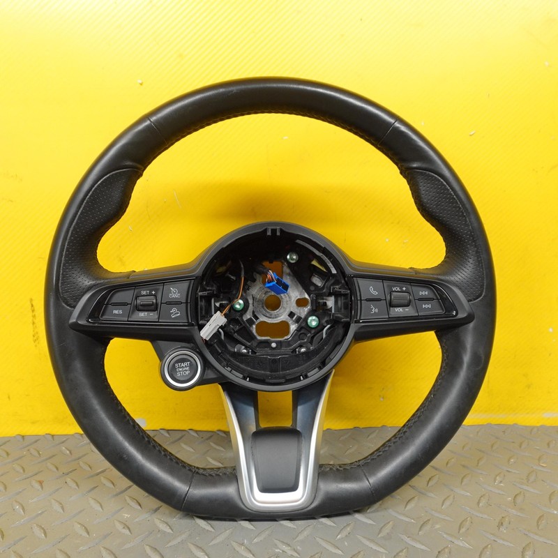 2018-2023 ALFA ROMEO STELVIO STEERING WHEEL W/BUTTONS CONTROL ALL SET 7DV43U9NAA