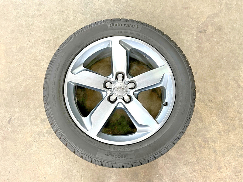 ⭐2015-2018 AUDI Q3 WHEEL RIM TIRE 235/50/18 7X18 5 SPOKE SILVER OEM LOT2607