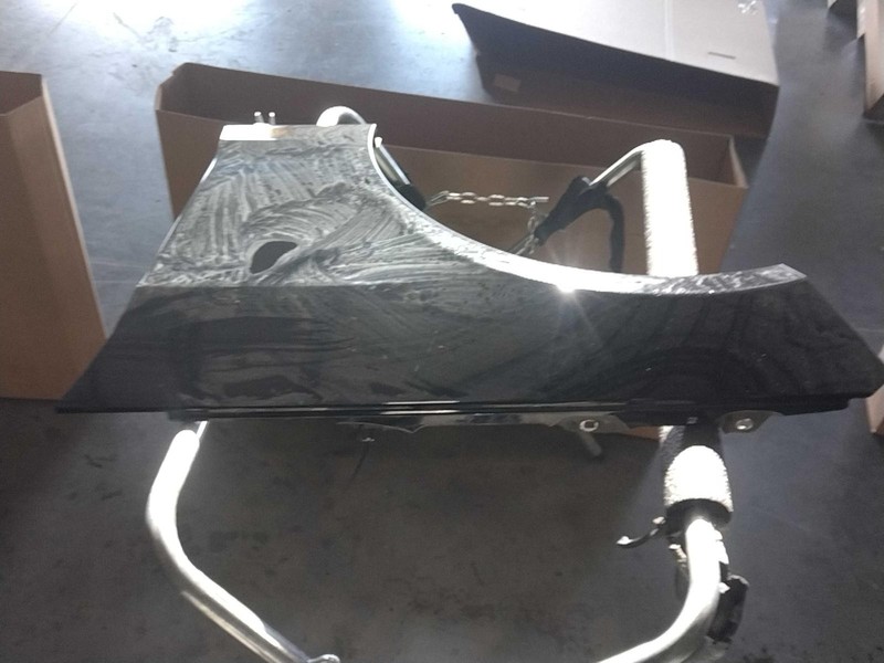 2015 MERCEDES E-CLASS Front Left Fender BLACK Used 61070 4DR SED BLK 120K