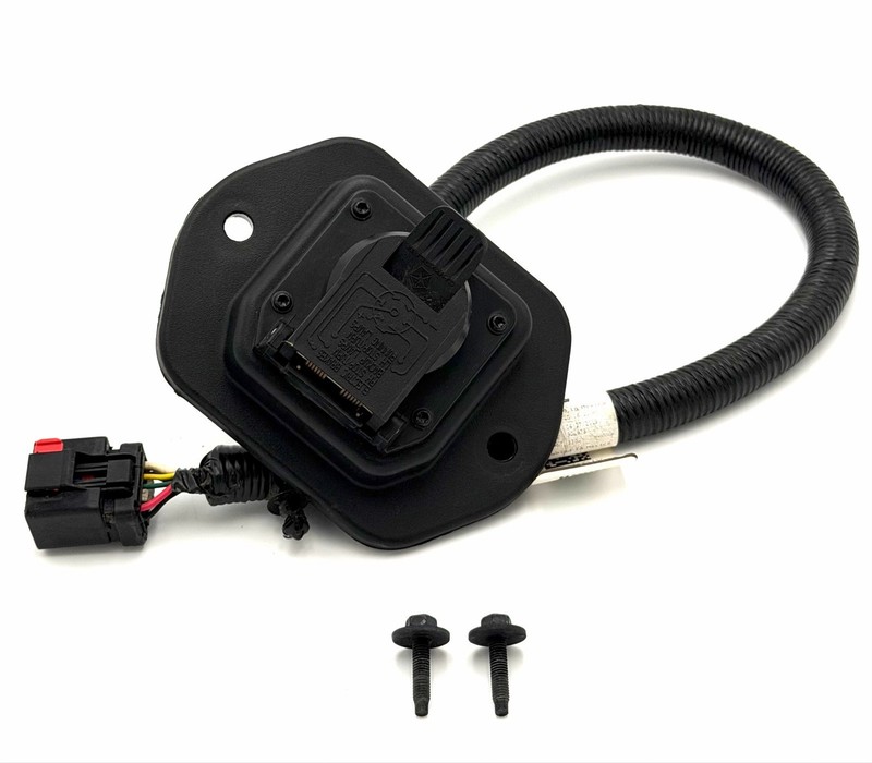 ✅2019-24 RAM 2500-35 OEM TRAILER TOW 7-WAY CONNECTOR w/ WIRING & HARDWARE MOPAR